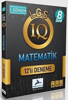 Paraf Yayınları 8. Sınıf IQ Matematik 12 li Deneme 1. Dönem Konuları