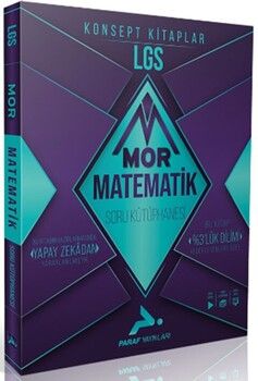 Paraf Yayınları 8. Sınıf LGS Matematik Mor Soru Kütüphanesi