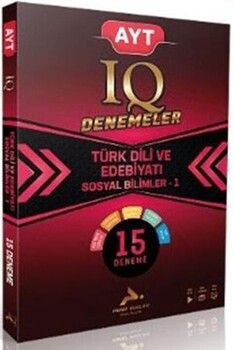 Paraf Yayınları AYT IQ Türk Dili ve Edebiyatı Sosyal Bilimler -1 15 Branş Deneme