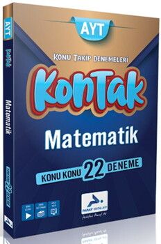 Paraf Yayınları AYT Matematik Kontak Konu Takip Denemeleri