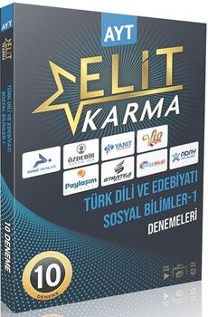 Paraf Yayınları AYT Türk Dili ve Edebiyatı Sosyal Bilimler-1 Elit Karma 10 Deneme