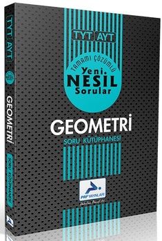 Paraf Yayınları TYT AYT Geometri Yeni Nesil Tamamı Çözümlü Soru Kütüphanesi