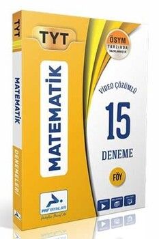 Paraf Yayınları TYT Matematik 15 Deneme