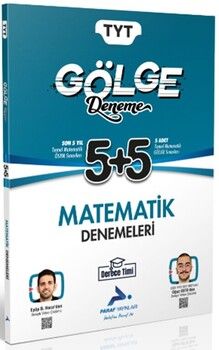 Paraf Yayınları TYT Matematik Gölge Deneme