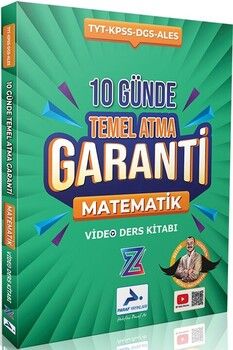 Paraf Yayınları TYT Matematik Z Takımı 10 Günde Temel Atma Garanti Video Ders Kitabı