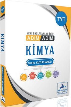  Paraf Yayınları TYT Kimya Yeni Başlayanlar İçin Adım Adım Soru Kütüphanesi