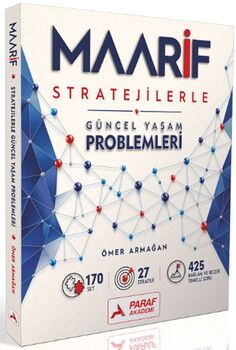 Paraf Yayınları TYT Güncel Yaşam Problemleri Maarif Stratejilerle Soru Bankası