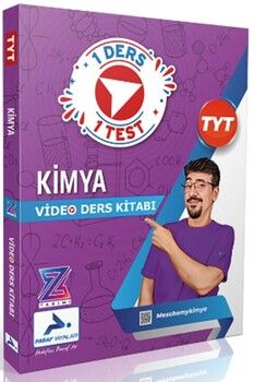 Paraf Yayınları Z Takımı TYT Kimya Video Ders Anlatım Kitabı