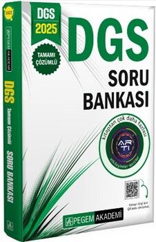 Pegem Akademi 2025 DGS Tamamı Çözümlü Soru Bankası