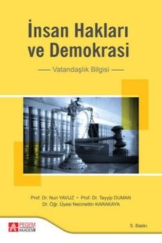 Pegem Akademi İnsan Hakları ve Demokrasi