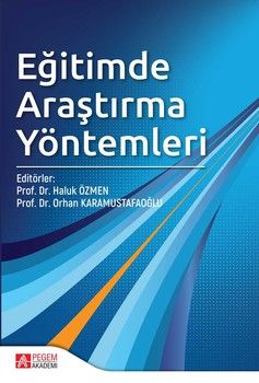 Pegem Akademi Eğitimde Araştırma Yöntemleri