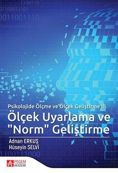 Pegem Akademi Psikolojide Ölçme ve Ölçek Geliştirme III