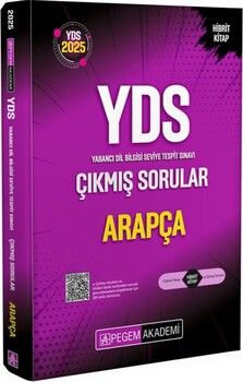 Pegem Yayınları 2025 YDS Arapça Çıkmış Sorular