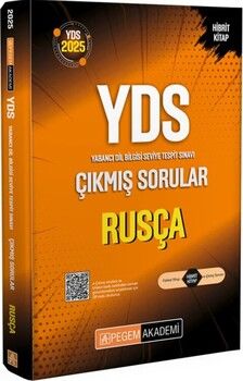 Pegem Yayınları 2025 YDS Rusça Çıkmış Sorular