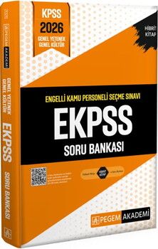 Pegem Yayınları 2026 E KPSS Engelli Kamu Personeli Seçme Sınavı Soru Bankası