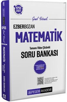 Pegem Yayınları 2027 KPSS Genel Yetenek Ezberbozan Matematik Soru Bankası