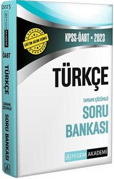 Pegem Yayınları 2023 KPSS ÖABT Türkçe Soru Bankası