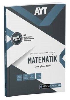 Pegem Yayınları AYT Matematik Ders İşleme Föyü