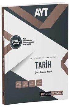 Pegem Yayınları AYT Tarih Ders İşleme Föyü
