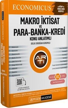 Pegem Yayınları KPSS A Grubu Economicus Makro İktisat ve Para Banka Kredi Konu Anlatımı