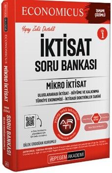 Pegem Yayınları KPSS A Grubu Economicus Mikro İktisat Tamamı Çözümlü Soru Bankası