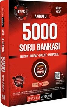 Pegem Yayınları KPSS A Grubu 5000 Soru Bankası
