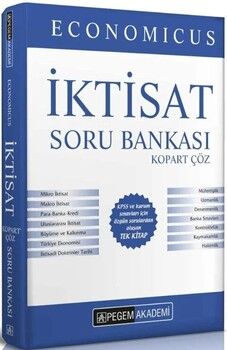 Pegem Yayınları KPSS A Economicus İktisat Kopart Çöz Soru Bankası