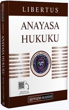 Pegem Yayınları KPSS A Grubu Anayasa Hukuku Konu Anlatımlı