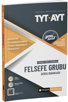 Pegem Yayınları TYT AYT Felsefe Grubu Soru Bankası