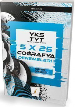 Pelikan Yayınları TYT Coğrafya 5x25 Denemeleri