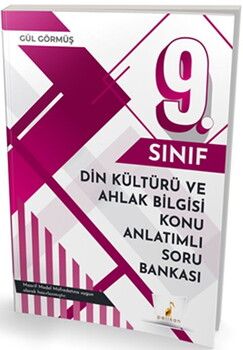 Pelikan Yayınları 9. Sınıf Din Kültürü ve Ahlak Bilgisi Konu Anlatımlı Soru Bankası