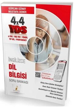Pelikan Yayınları YDS İngilizce 4x4 Dil Bilgisi Soru Bankası