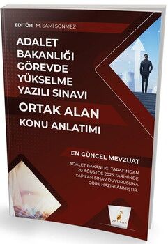 Pelikan Yayınları GYS Adalet Bakanlığı Görevde Yükselme Yazılı Sınavı Ortak Alan Konu Anlatımı