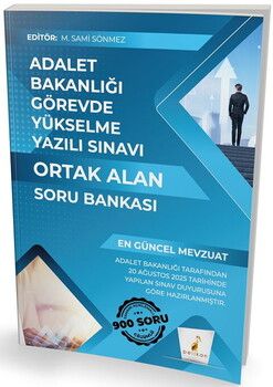 Pelikan Yayınları GYS Adalet Bakanlığı Görevde Yükselme Yazılı Sınavı Ortak Alan Soru Bankası