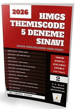 Pelikan Yayınları HMGS Themiscode 5 Deneme Sınavı