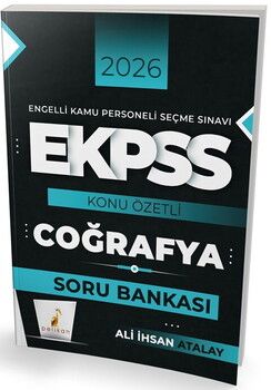 Pelikan Yayınları 2026 E KPSS Coğrafya Konu Özetli Soru Bankası