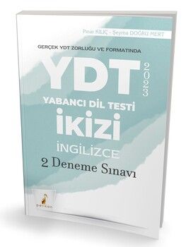 Pelikan Yayınları YDT İkizi İngilizce 2 Deneme Sınavı