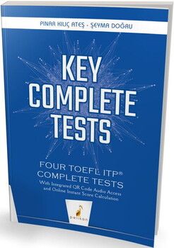 Pelikan Yayınları Key Complete Tests Four TOEFL ITP Complete Tests
