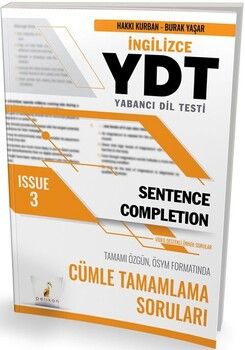 Pelikan Yayınları YDT İngilizce Sentence Completion Issue 3
