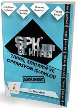 Pelikan Yayınları SPK Takas Saklama ve Operasyon İşlemleri El Kitabı