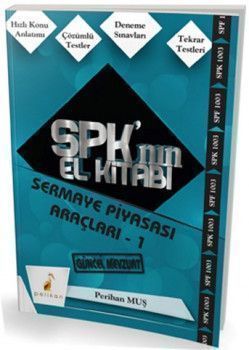 Pelikan Yayınları SPK Sermaye Piyasası Araçları 1 El Kitabı