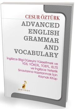 Pelikan Yayınları Advanced English Grammar Vocabulary