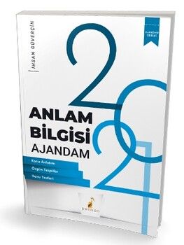 Pelikan Yayınları  TYT Anlam Bilgisi Ajandam