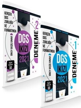 Pelikan Yayınları DGS İkizi 2 Özgün Deneme Sınavı Dijital Çözümlü