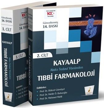 Pelikan Yayınları Akılcıl Tedavi Yönünden Tıbbi Farmakoloji Tamamı 1 ve 2 Cilt 13 . Baskı