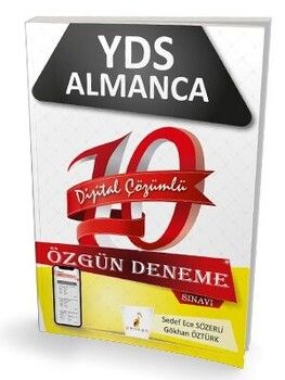 Pelikan Yayınları YDS Almanca Dijital Çözümlü Çek Kopart 10 Özgün Deneme