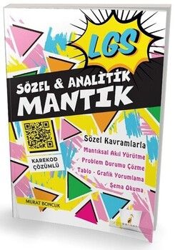 Pelikan Yayınları 8. Sınıf LGS Sözel ve Analitik Mantık Karekod Çözümlü Soru Bankası