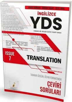Pelikan Yayınları YDS İngilizce Translation Issue 7