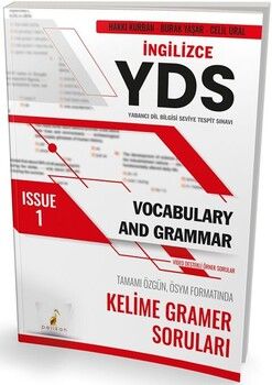 Pelikan Yayınları YDS İngilizce Vocabulary and Grammar Issue 1