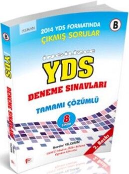 Pelikan Yayınları İngilizce YDS Deneme Sınavları Tamamı Çözümlü 8 Sınav